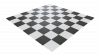 Пластиковая доска для шахмат для улиц и помещений (1,6х1,6 м)