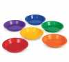 Цветные тарелки для сортировки канцелярских товаров (6 элементов)