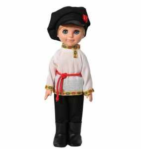 Кукла Мальчик в русском костюме, 30 см купить с доставкой по РФ для детских учреждений по приказу 804