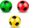 Мяч d 200 мм Футбол (красный, желтый, зеленый)