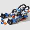 Детская развивающая игрушка конструктор Bauer Technobot Робот и пилот/синий