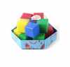Набор кубиков Малыш с азбукой и цифрами, 12 кубиков, в дизайн упаковке