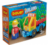 Детская развивающая игрушка конструктор Bauer Стройка Набор с грузовиком