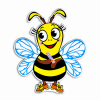 Персонаж Пчелка Жужа (магнитная основа)