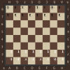 Виниловая обучающая доска для шахмат для улиц и помещений (2,4х2,4 м)