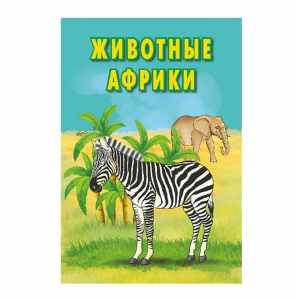 Карточки Животные Африки купить с доставкой по РФ для детских учреждений по приказу 804