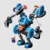 Детская развивающая игрушка конструктор Bauer Technobot Набор Большой робот и пилот/синий